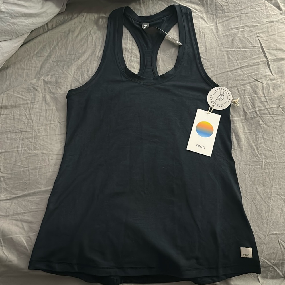 Vuori Navy Tank Top (Tags removed)
